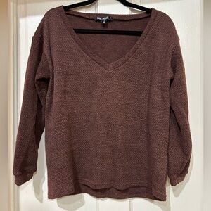 Burgundy Sweater